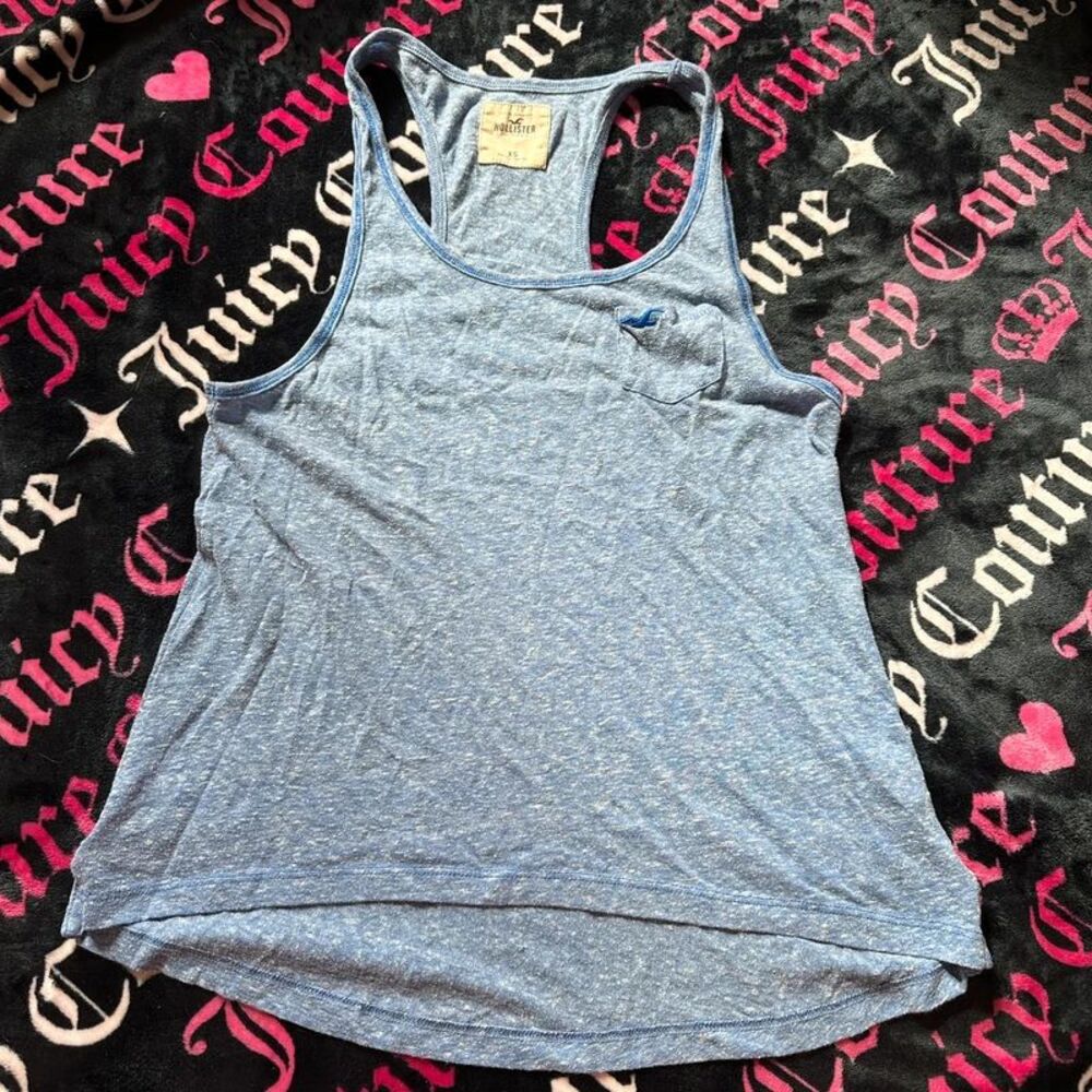 Vintage Y2K Hollister Racerback Tank Top Size XS